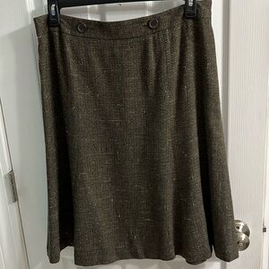 LOFT lined wool blend skirt excellent condition